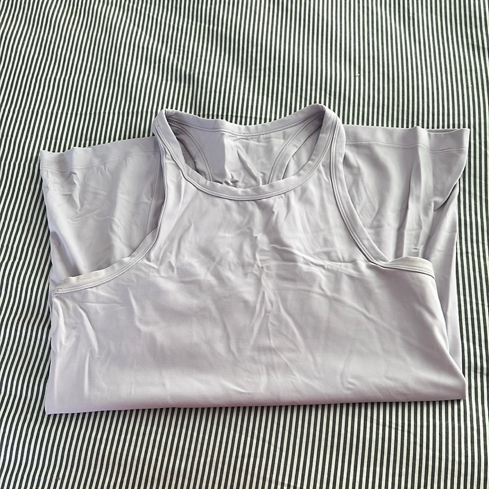 Align hip length tank